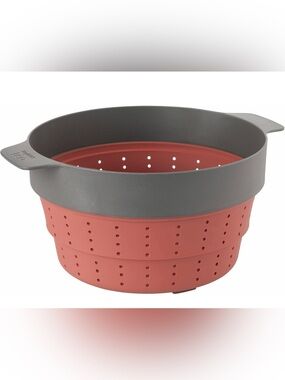 BergHOFF LEO Collapsible Colander Strainer, Steamer Basket